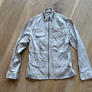 Caslon Light Tan Utility Jacket